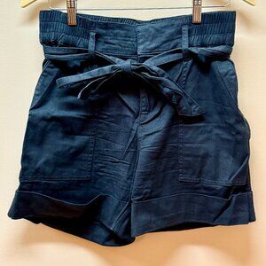Cabi black shorts with tied waist
